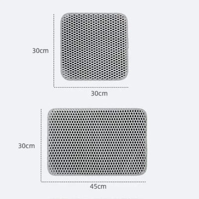 Cat Litter Mat Pet Toilet Waterproof Double Layer Pet Litter Box Mat Nonslip Sand Cat Washable Mat Clean Pad Pet Clean Supplies