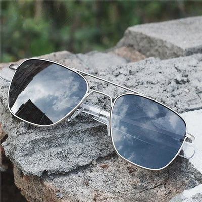 Classic Polarized Design Sunglasses Men 2024 Vintage Pilot Driving Sun Glasses Anti-Glare Sunglass Men gafas de sol hombre