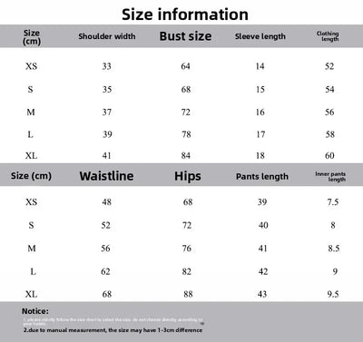 Casual Women's Workout Two Piece Short Sleeve High Waisted Flip Flared Pants Shorts Sweatshirt Streetwear
