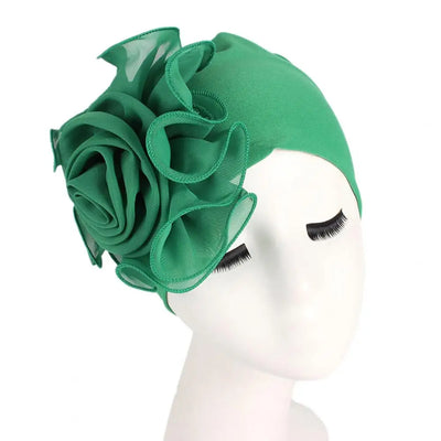 Casual Hat  Delicate Workmanship Lightweight Ladies Cap  Women Dome Turban Cap