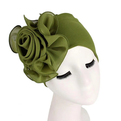 Casual Hat  Delicate Workmanship Lightweight Ladies Cap  Women Dome Turban Cap