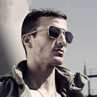 Classic Polarized Design Sunglasses Men 2024 Vintage Pilot Driving Sun Glasses Anti-Glare Sunglass Men gafas de sol hombre