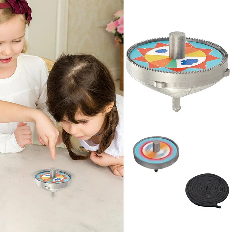 3D Printed Spinning Top Game Props Gong-Gi Top Set Traditional Korean Top Game Nostalgic Themed Spinning Top Game Perfect fo