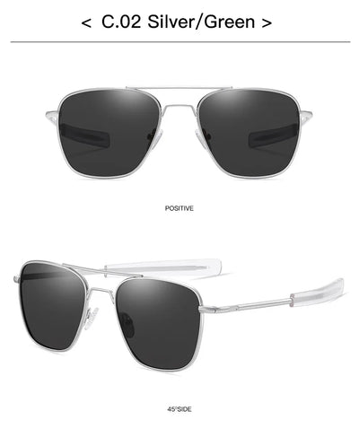 Classic Polarized Design Sunglasses Men 2024 Vintage Pilot Driving Sun Glasses Anti-Glare Sunglass Men gafas de sol hombre