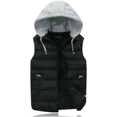 New Autumn and Winter Outerwear Cotton Vests for Men women Korean Version Thickened Couple's Workwear Coat