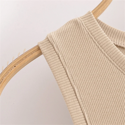 PB&ZA2024 autumn new women's clothing fashion temperament slim fit casual solid color versatile splicing long vest skirt