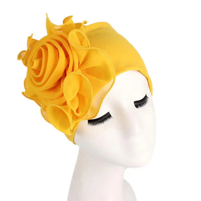 Casual Hat  Delicate Workmanship Lightweight Ladies Cap  Women Dome Turban Cap