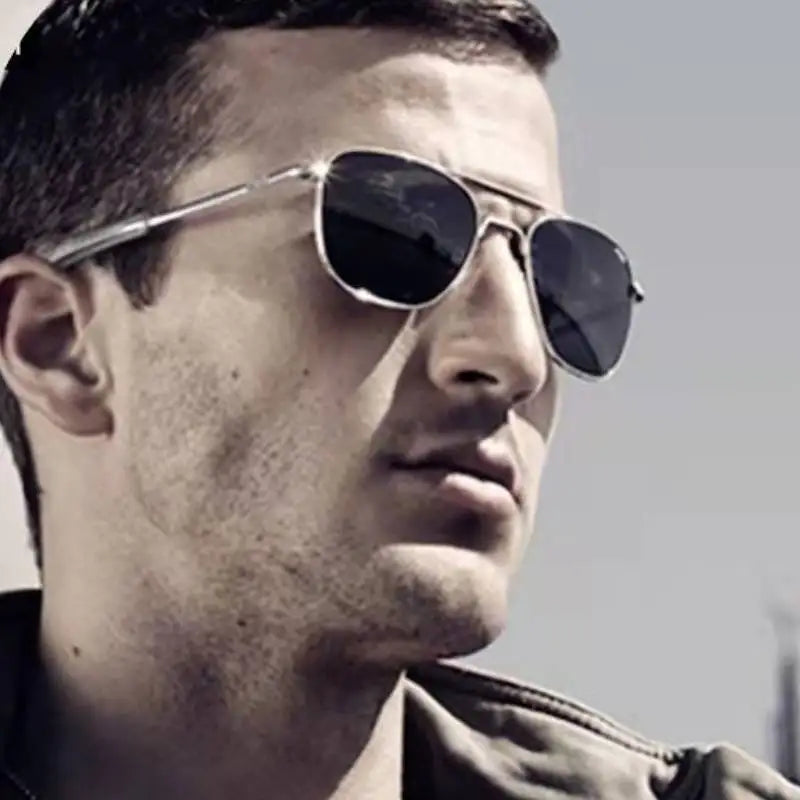 Classic Polarized Design Sunglasses Men 2024 Vintage Pilot Driving Sun Glasses Anti-Glare Sunglass Men gafas de sol hombre